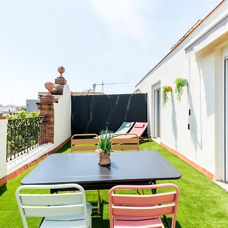 Appartamento Colorful Terrace Urban Siviglia
