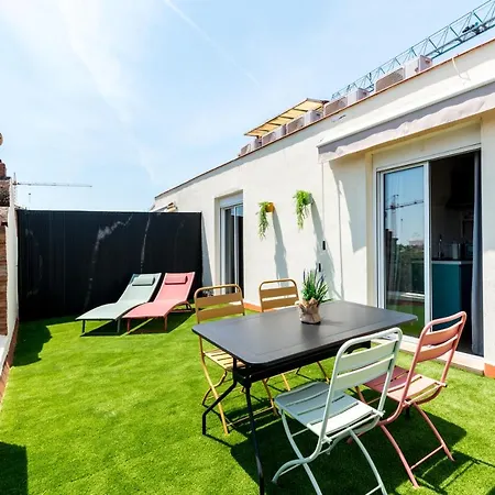 Apartmán Colorful Terrace Urban